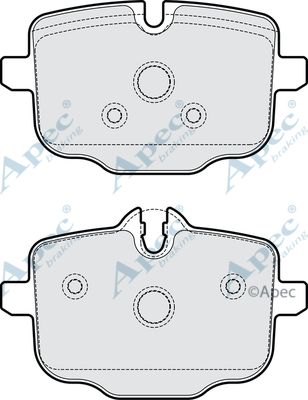 APEC BRAKING Bremžu uzliku kompl., Disku bremzes PAD2269